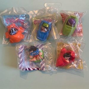 McDonald's 1994 Bobby's World Complete Set of 4 W/ Intertube Under 3 Toy NIP
